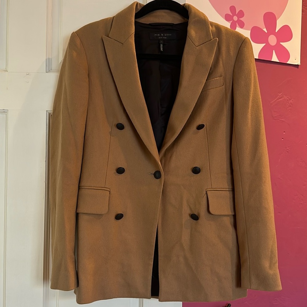 Rag & Bone Tan Blazer